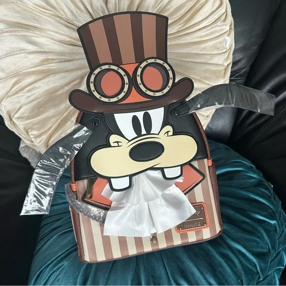 Disney Goofy’s Steampunk Cosplay Mini Backpack: NWT - Picture 2 of 15